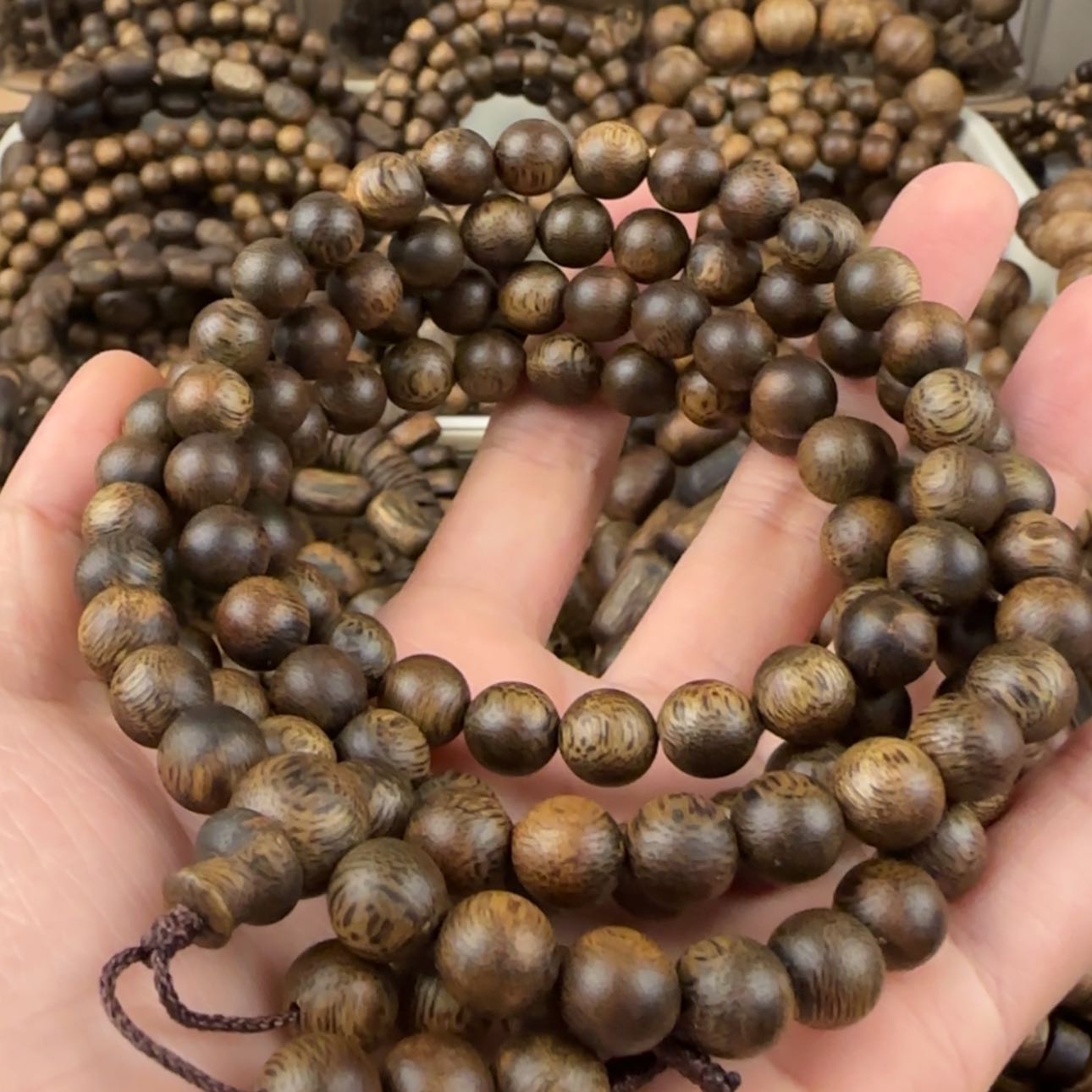 【闪购商品】沉香手串凌*.奇楠手串28.3克卡08