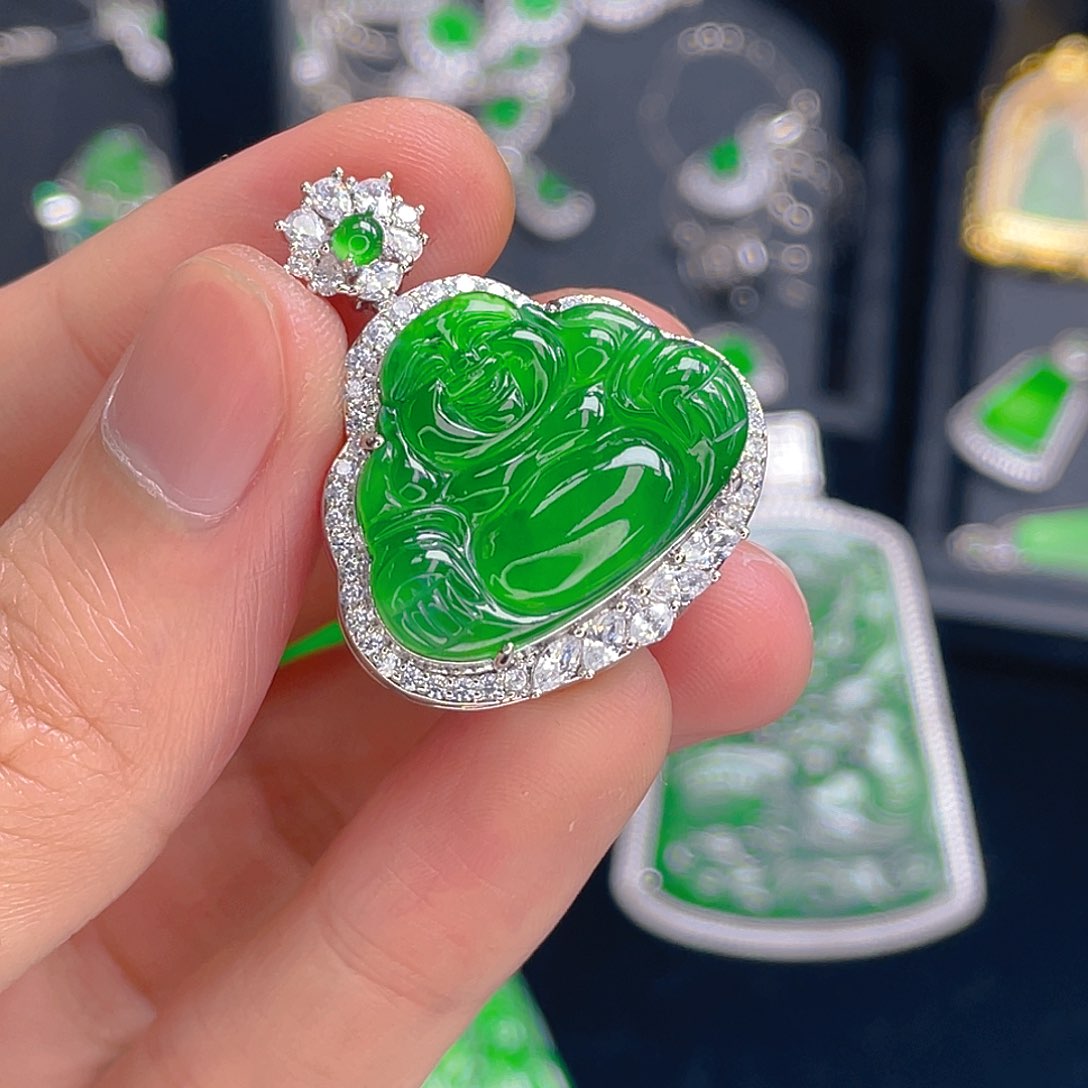 翡翠吊坠(不含链)未镶嵌