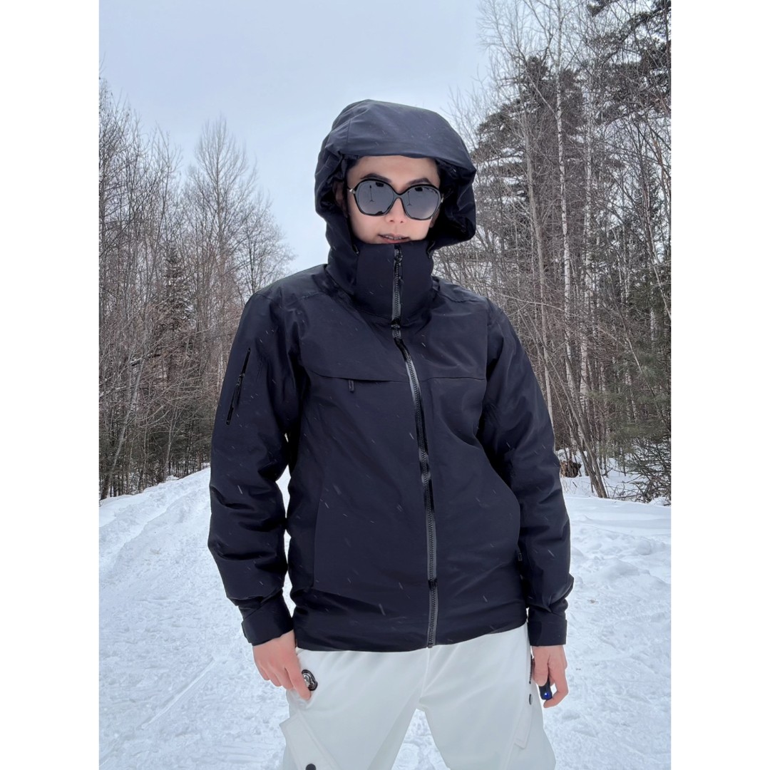 SYR-21707 大茑系列冬季户外三防滑雪保暖鸭绒可拆卸羽绒服外套