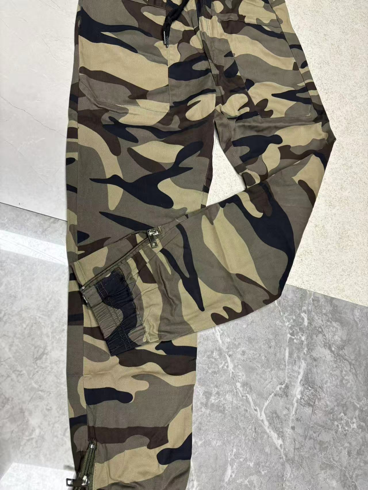 新春秋款迷彩工作服男弹力耐磨耐脏防烫工地劳保服长裤