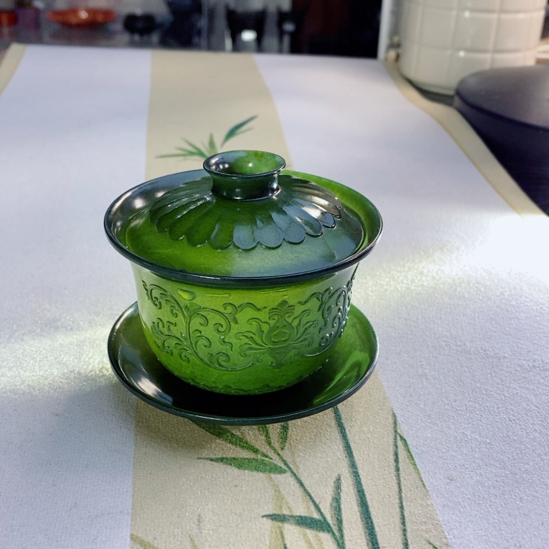 和田玉（青玉）摆件未镶嵌用****1
