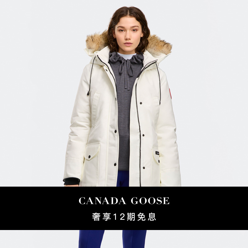CANADA GOOSE加拿大鹅 Trillium女士派克大衣大鹅羽绒服 6660L