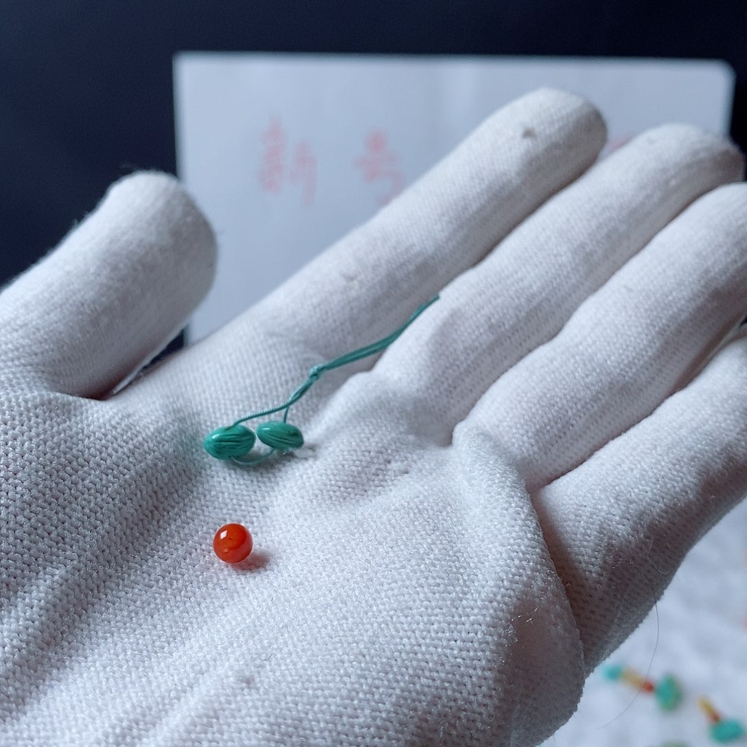 南红玛瑙颈饰未镶嵌