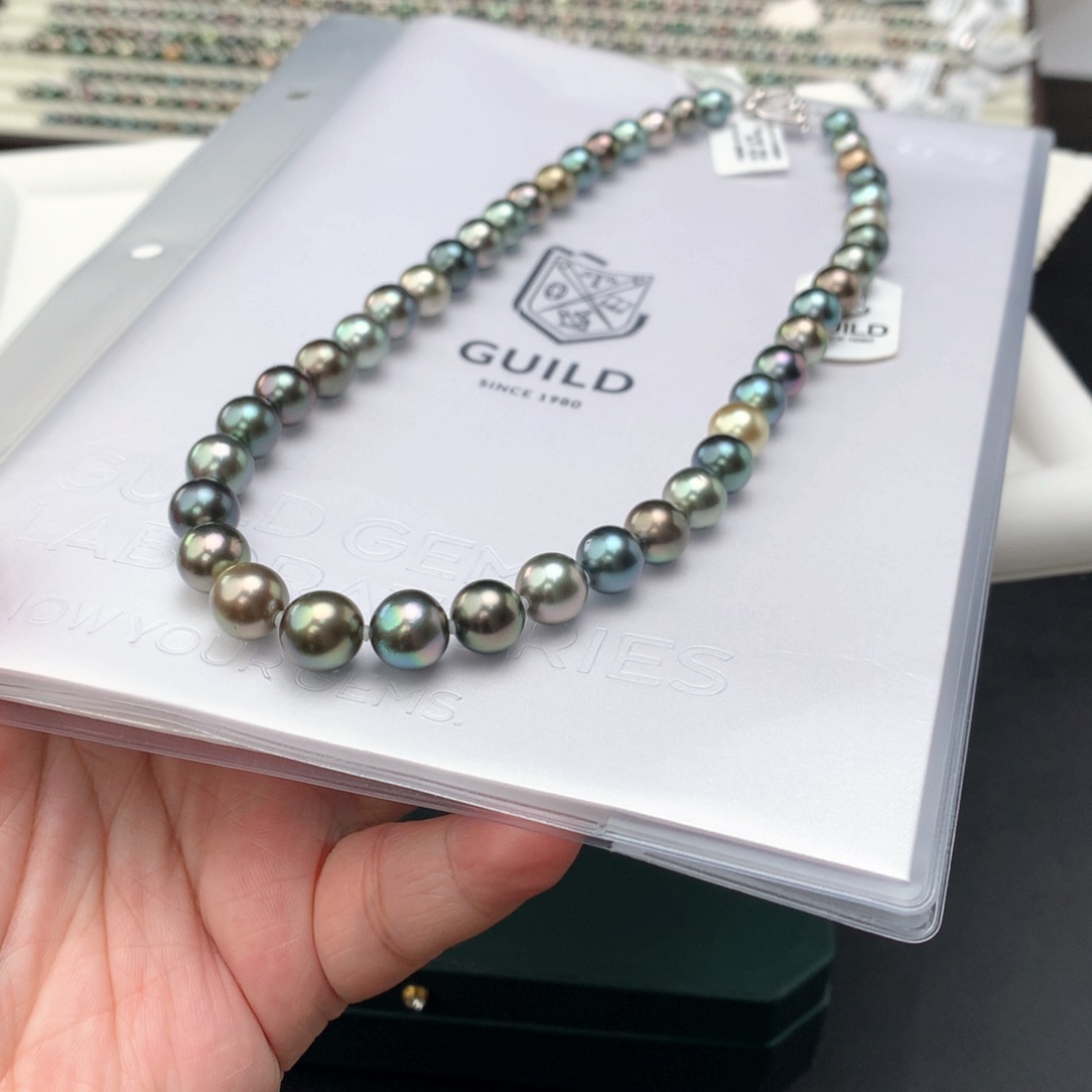 海水珍珠颈饰银S925镶嵌