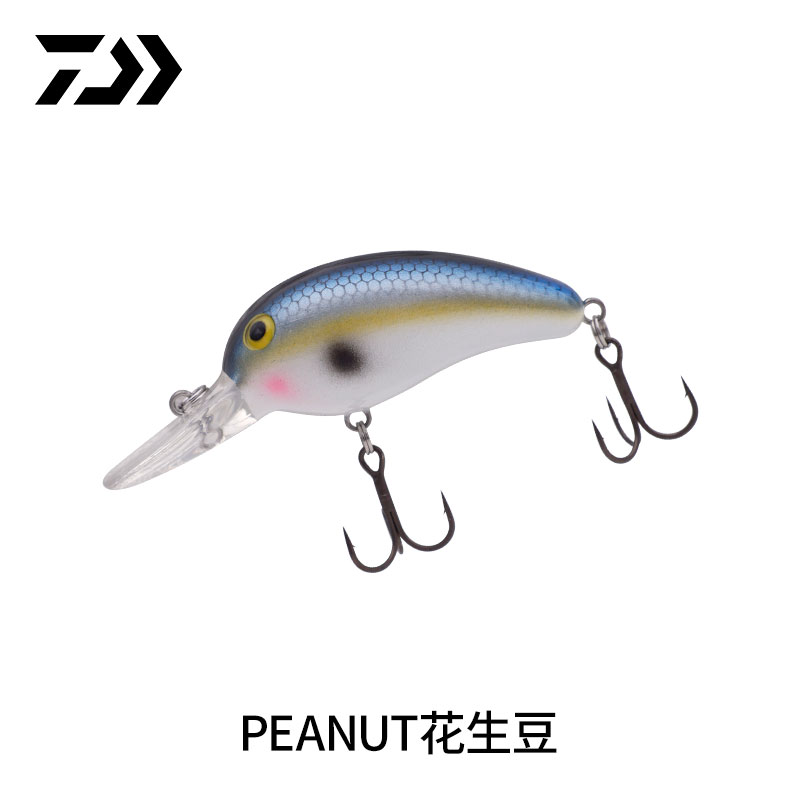 DAIWA达亿瓦 25新款花生豆 4/5cm摇滚小胖子路亚假饵硬饵鲈鳜翘