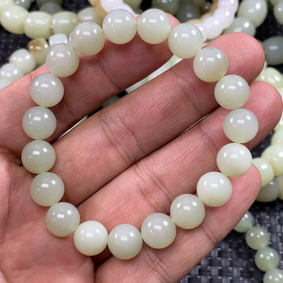 和田玉手链未镶嵌