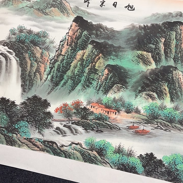汕***北国画手绘作品欣赏241