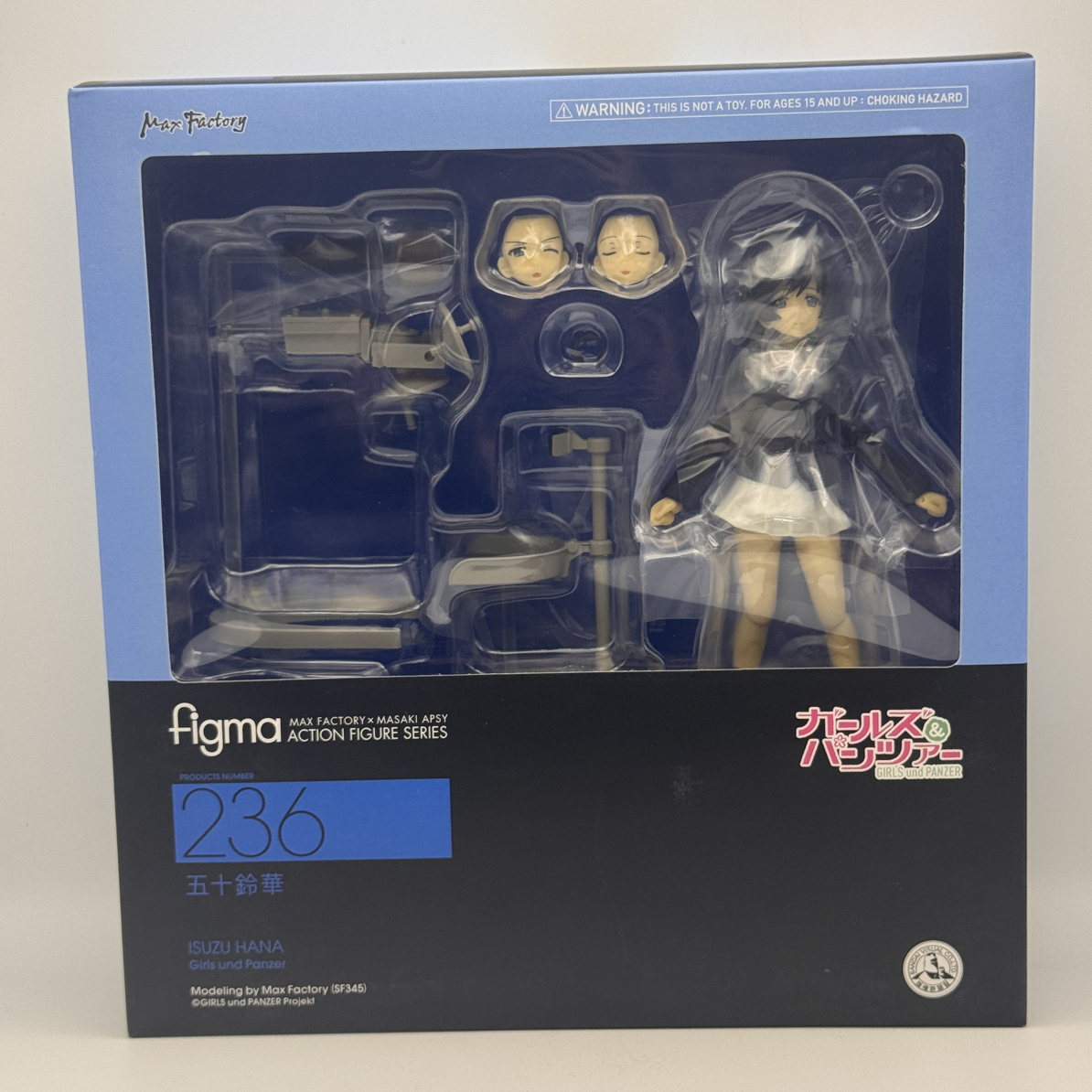 代理版现货figma211少女与战车五十铃华全新手办Max Factory正版