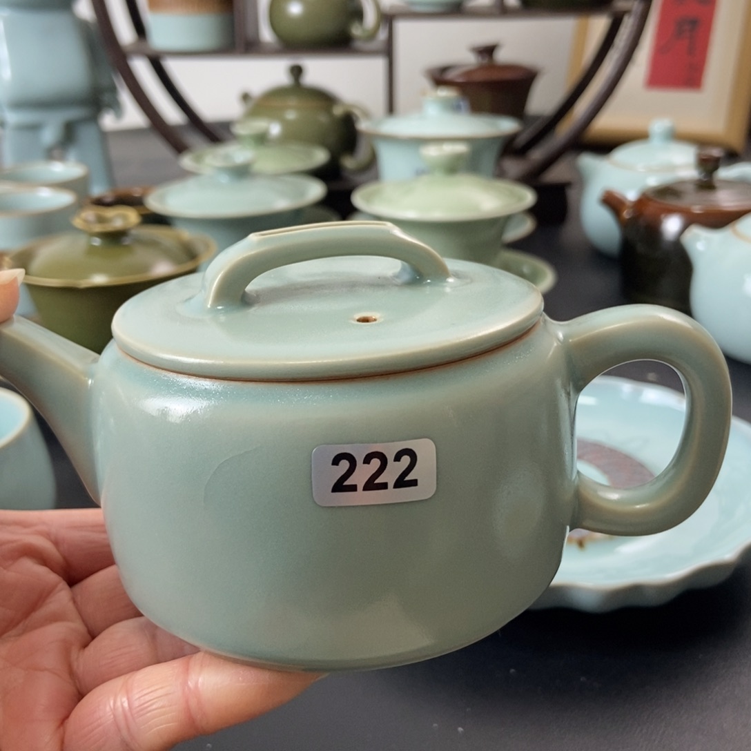 .***.二级品仿古釉汉瓦壶