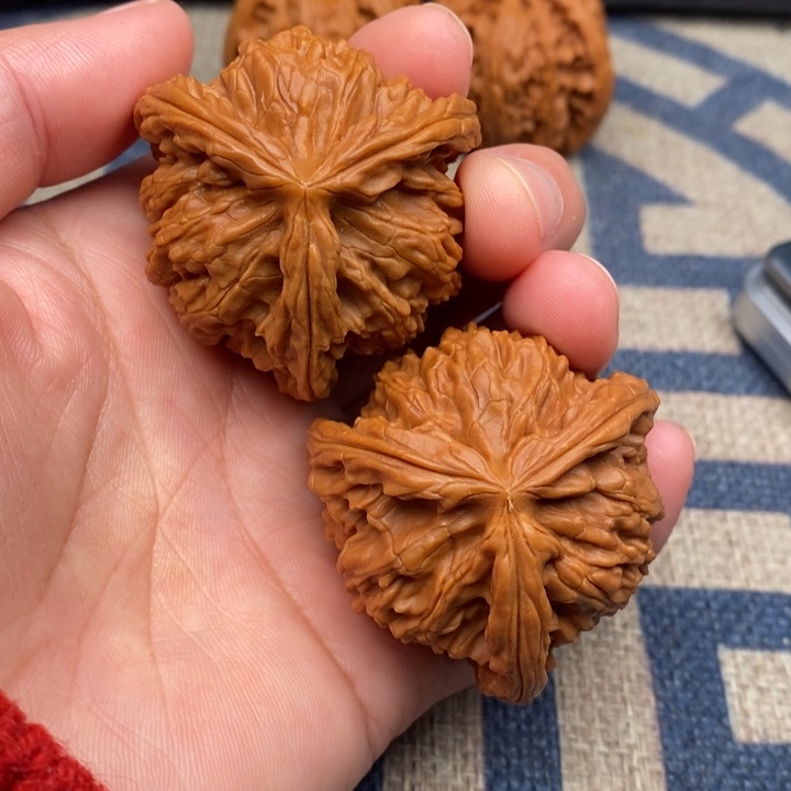 吊坠文玩核桃紫*林三棱