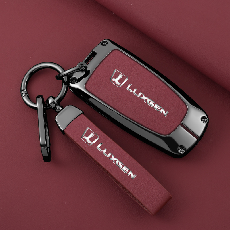 适用于17/19款纳智捷U5 SUV钥匙套URX高档汽车金属智能锁包壳男女