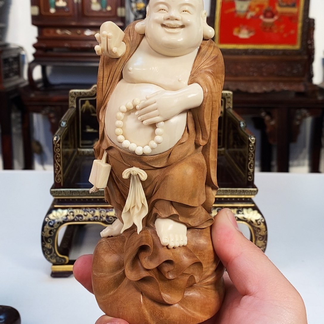 紫檀木类成套家具室**香老山檀香佛