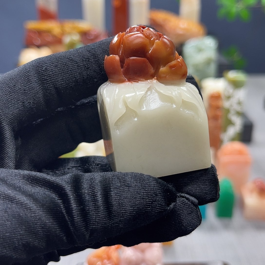 寿山石印石包邮包刻7286