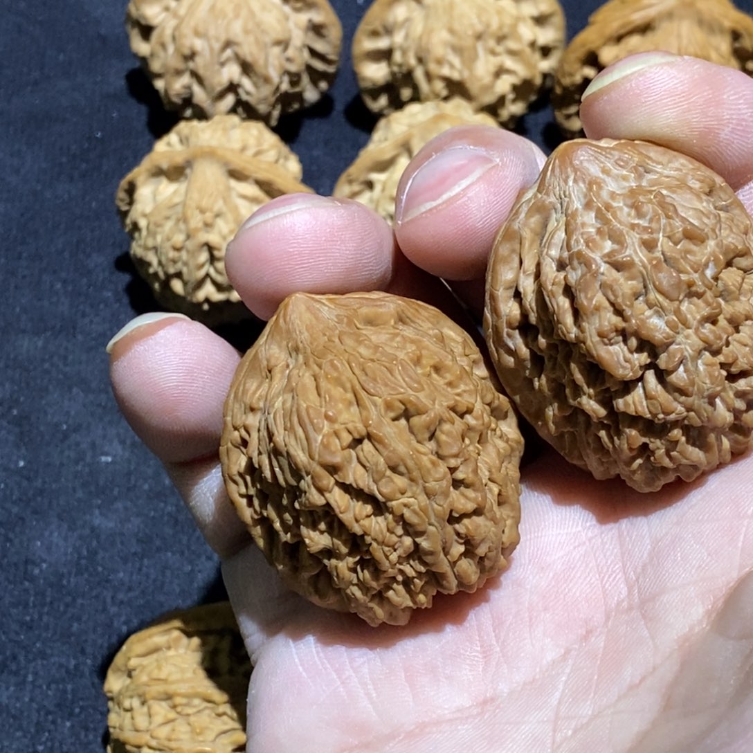 龙***O吊坠文玩核桃大蒜头36