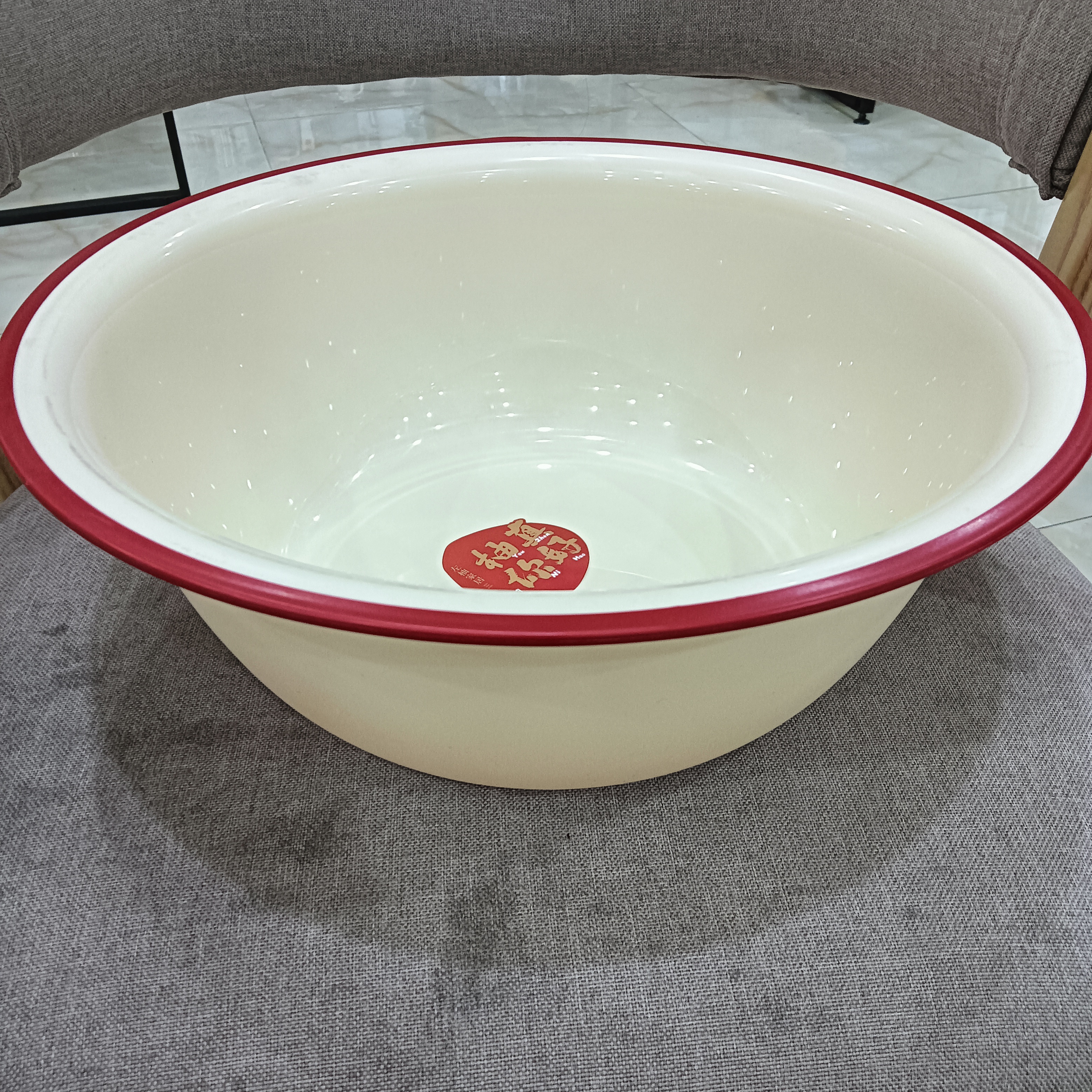 3383防滑双色盆，尺寸31.8*31.8*11.6cm左右