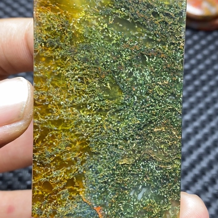 玛瑙/玉髓颈饰未镶嵌绿***湾