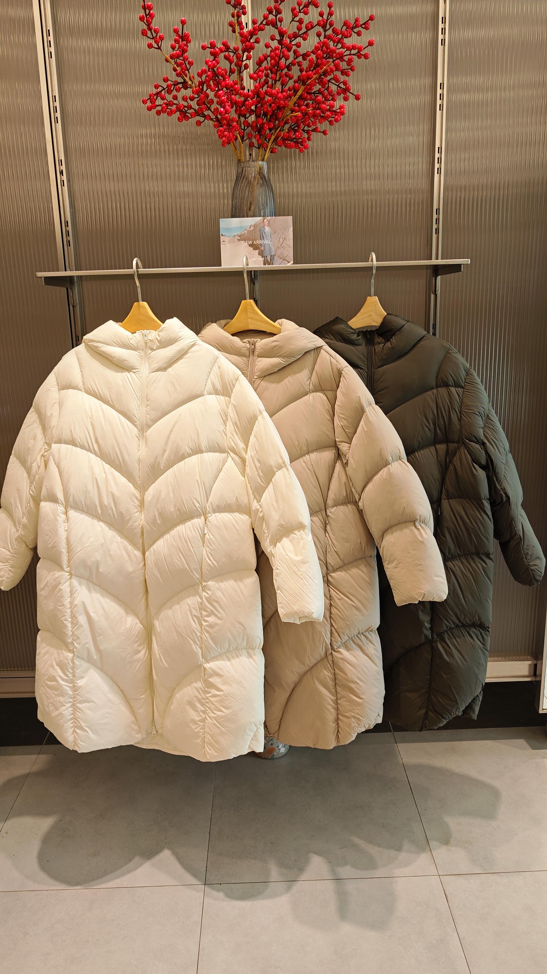 新款2025冬商场同款羽绒服连帽长款泡芙5PAC10450