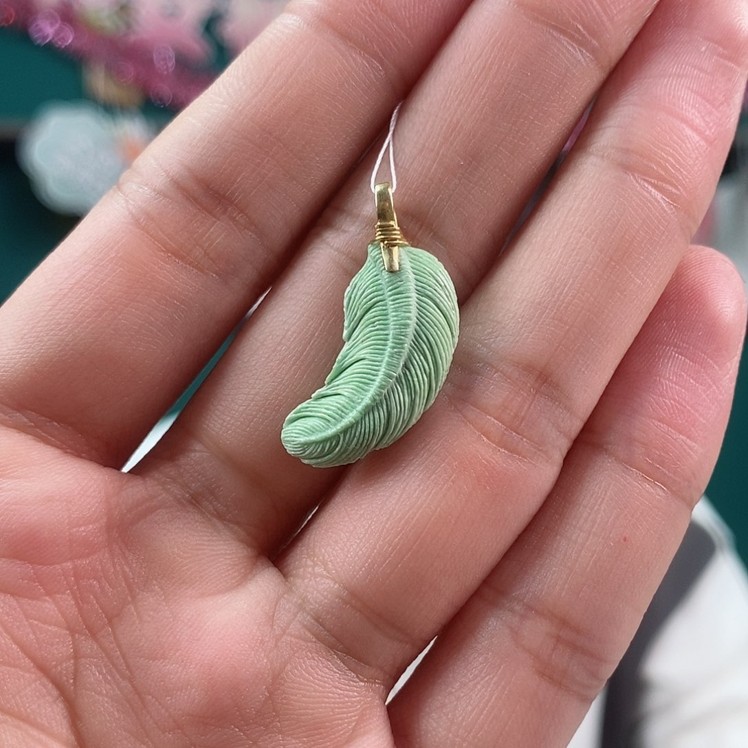 绿松石珠宝奇石18K金镶嵌