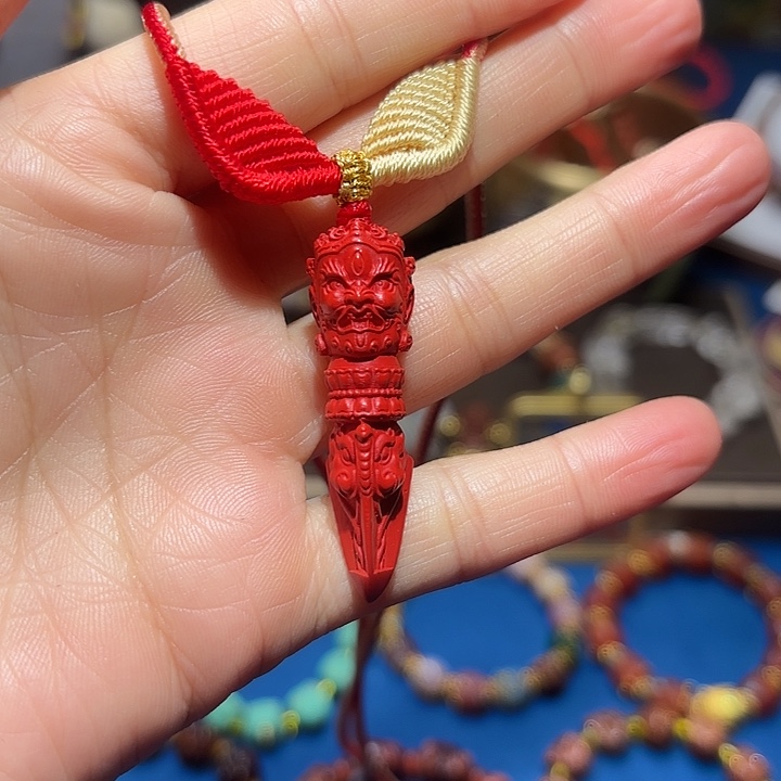 吊坠白玉菩提手串