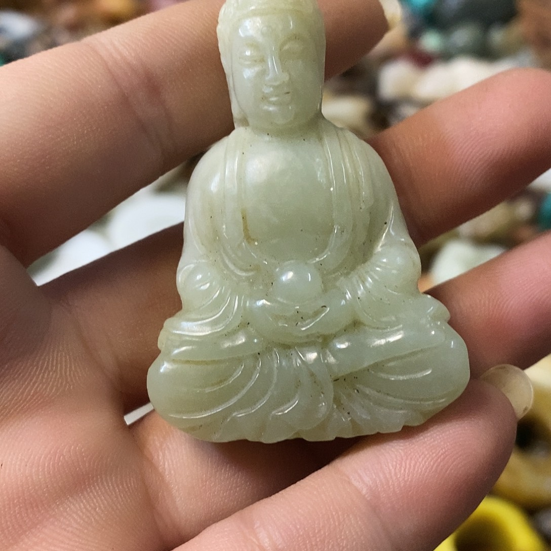 和田玉（糖玉）未镶嵌挂件