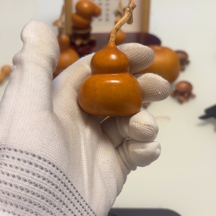 青***夏天然手捻老皮葫芦