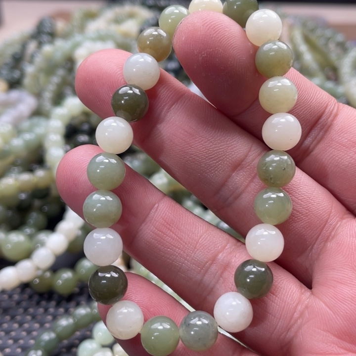 和田玉手链未镶嵌