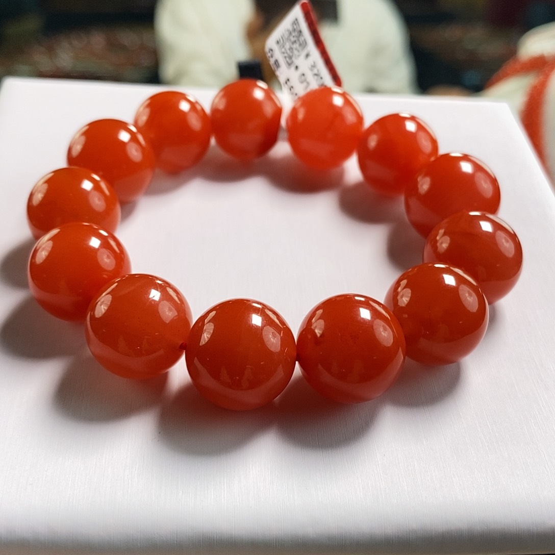 未镶嵌滴水洞  16mm   多样性发一南红玛瑙