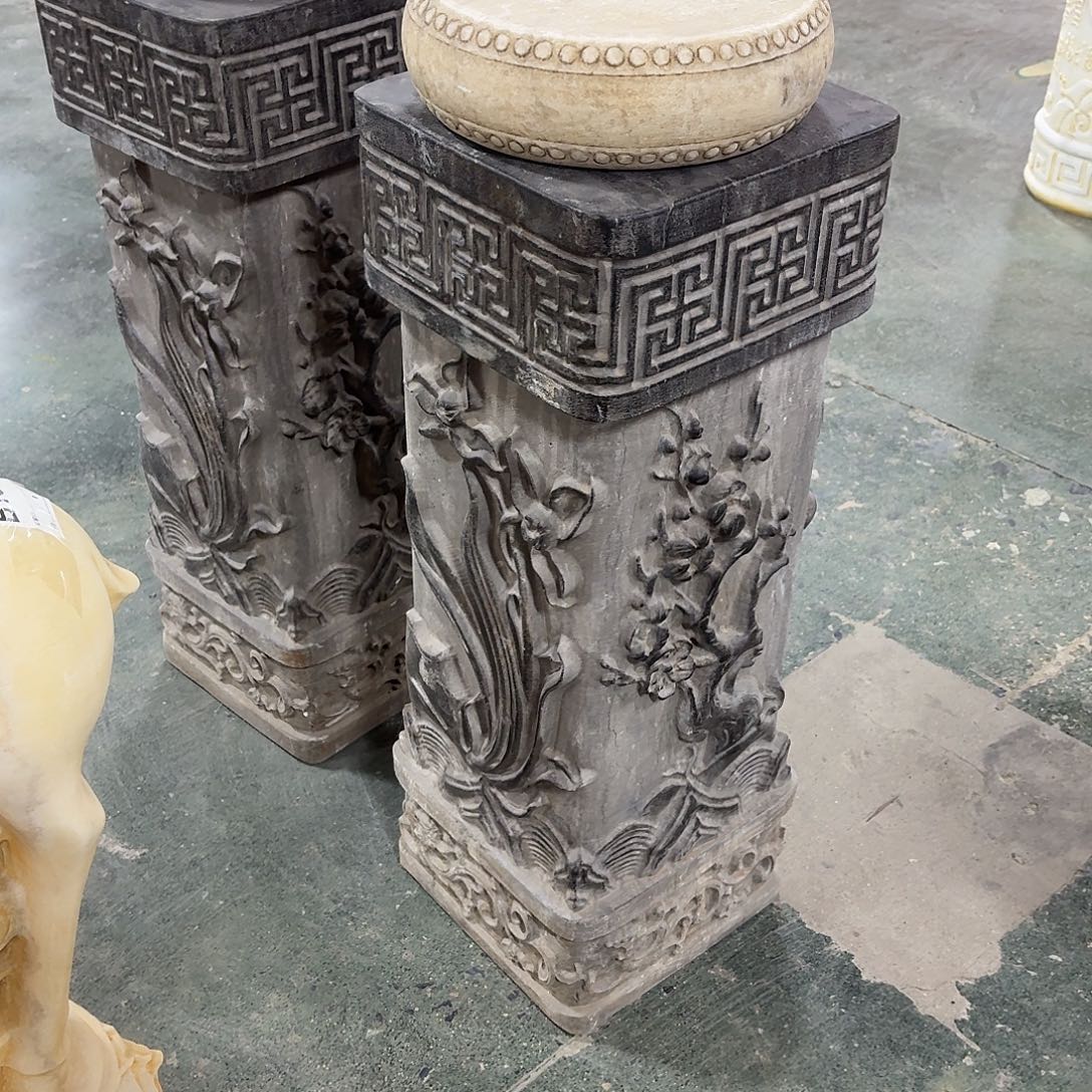 石材石柱一对包邮到家