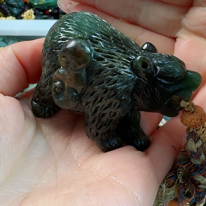 和田玉把件未镶嵌