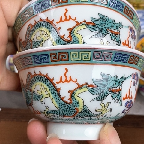 景德镇陶瓷藏式茶碗