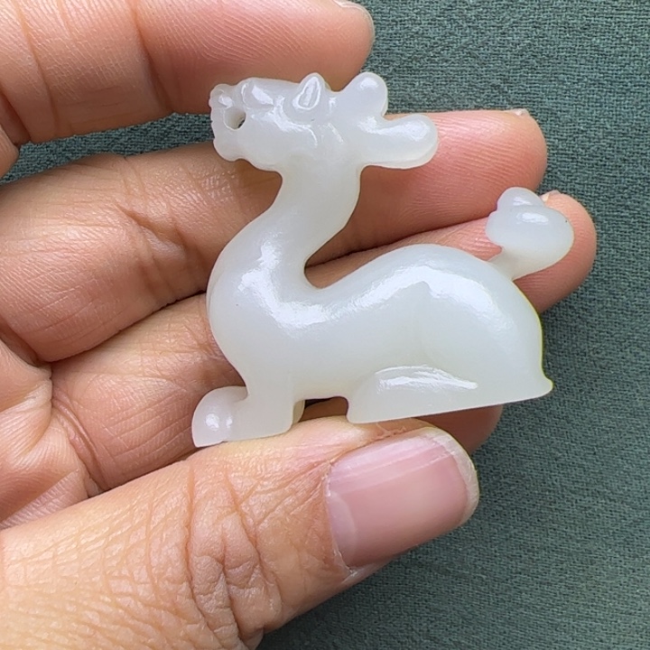 和田玉把件未镶嵌陈*杰