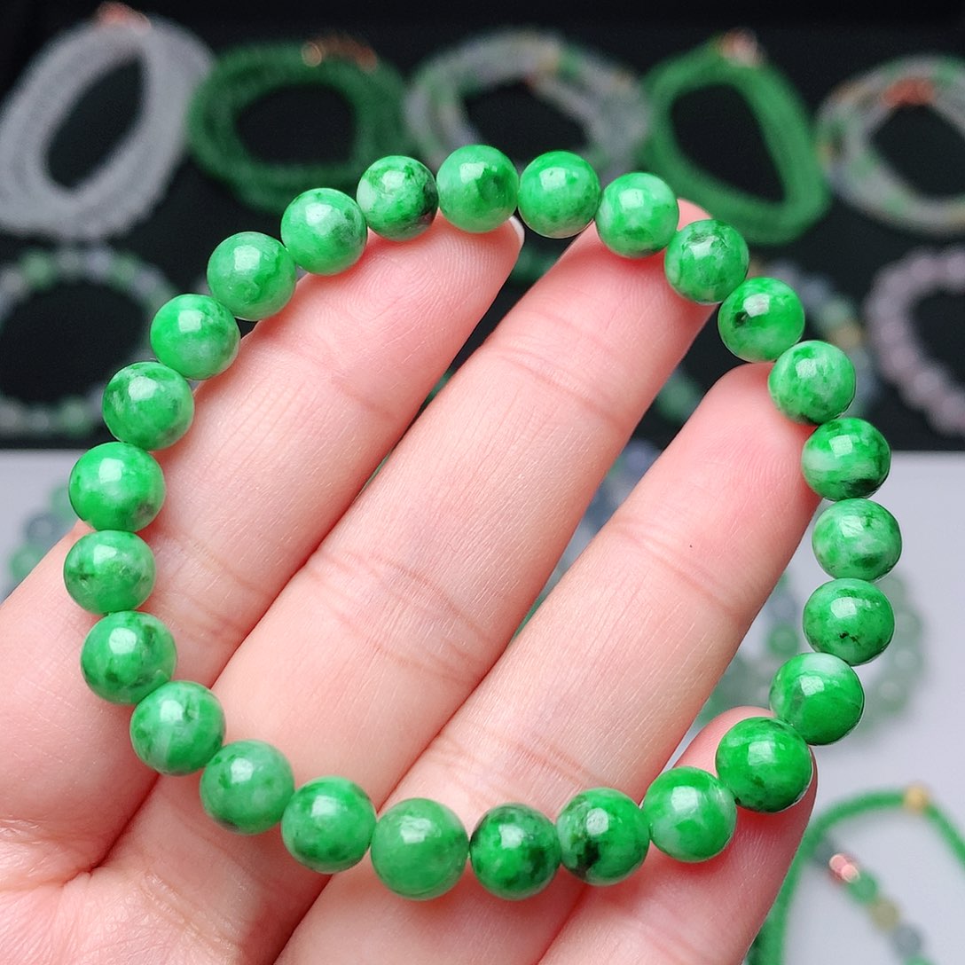 翡翠手链未镶嵌翡翠