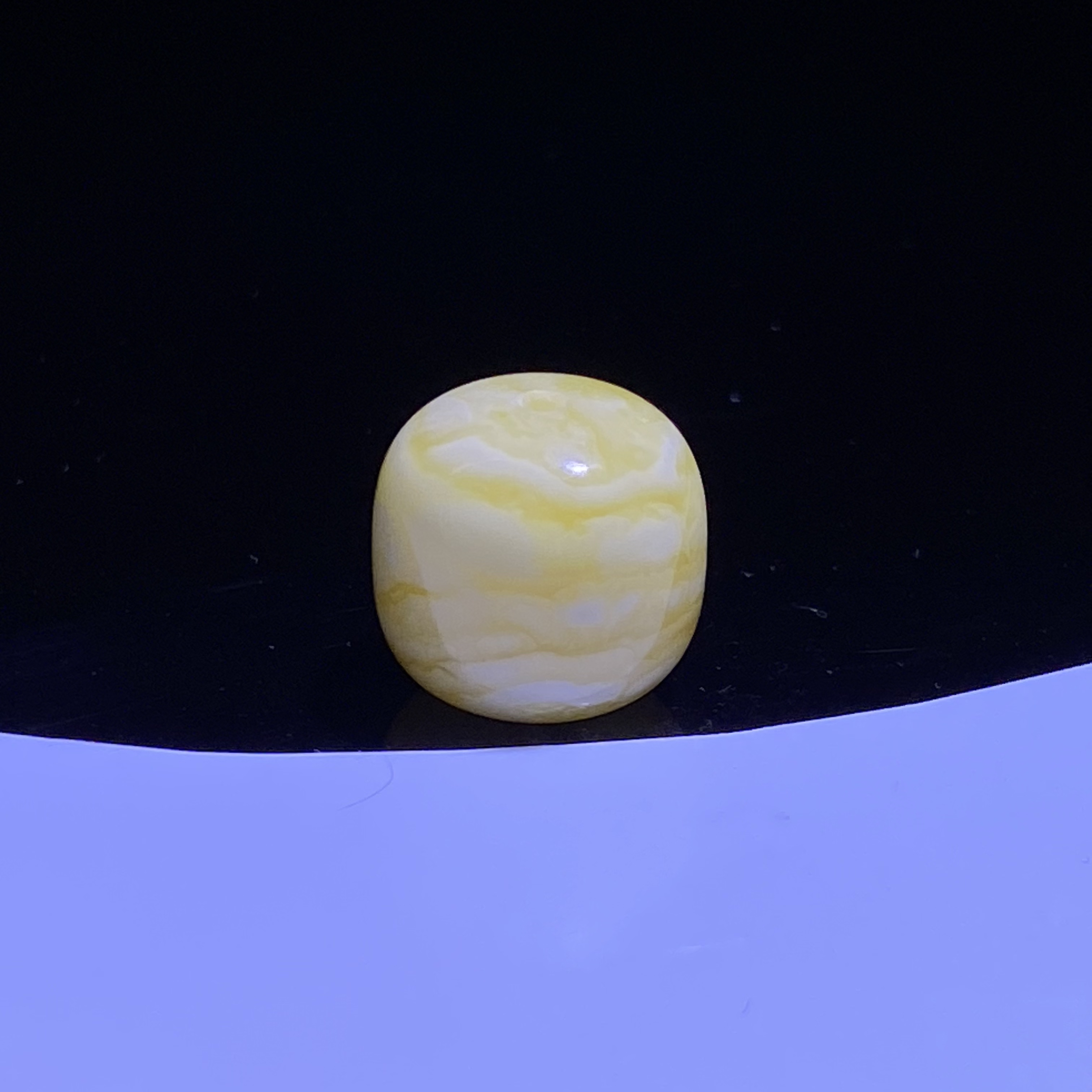 琥珀蜜蜡焦皮橘金千层雪虎皮纹高品老型单珠13.5mm