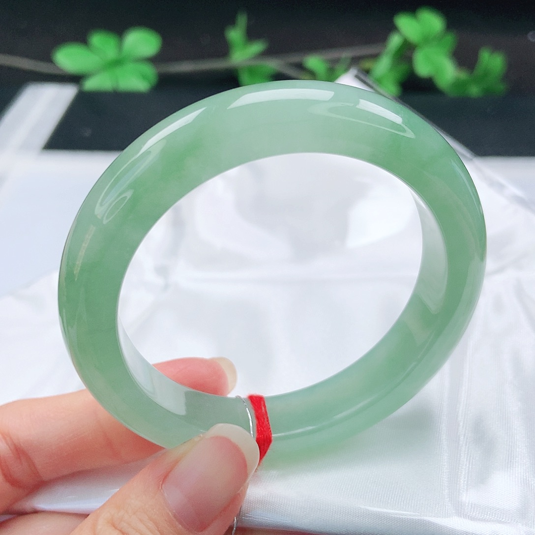 未镶嵌手镯翡翠55圈