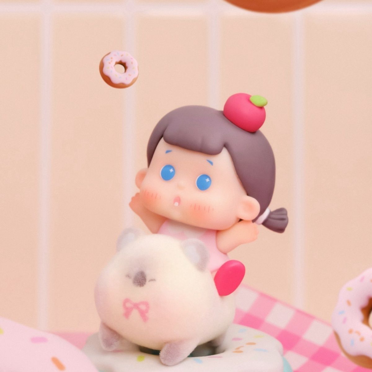 【正品盲盒 直播拆盒】JoJoY啾啾咿萌骑团mini盲盒可爱办公桌面摆件