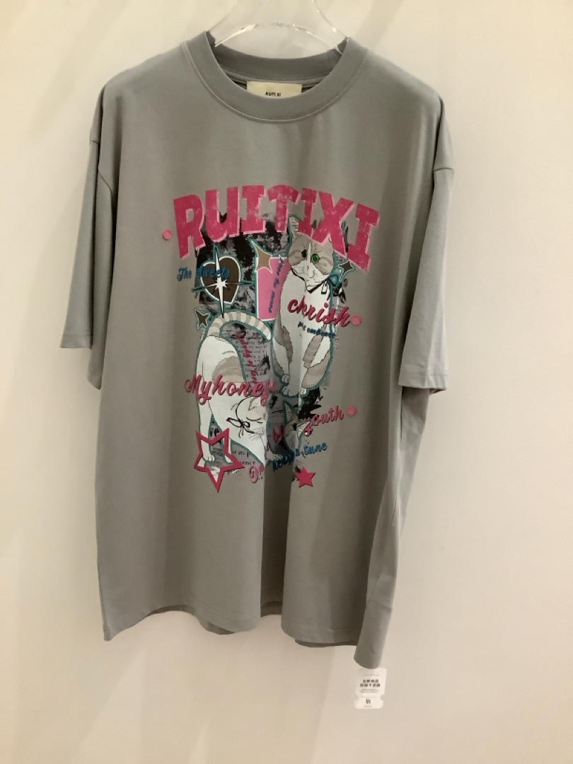 【柏卉服饰】招财猫短袖