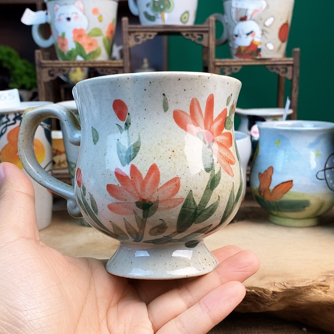 807 景德镇高温釉下彩手绘陶瓷