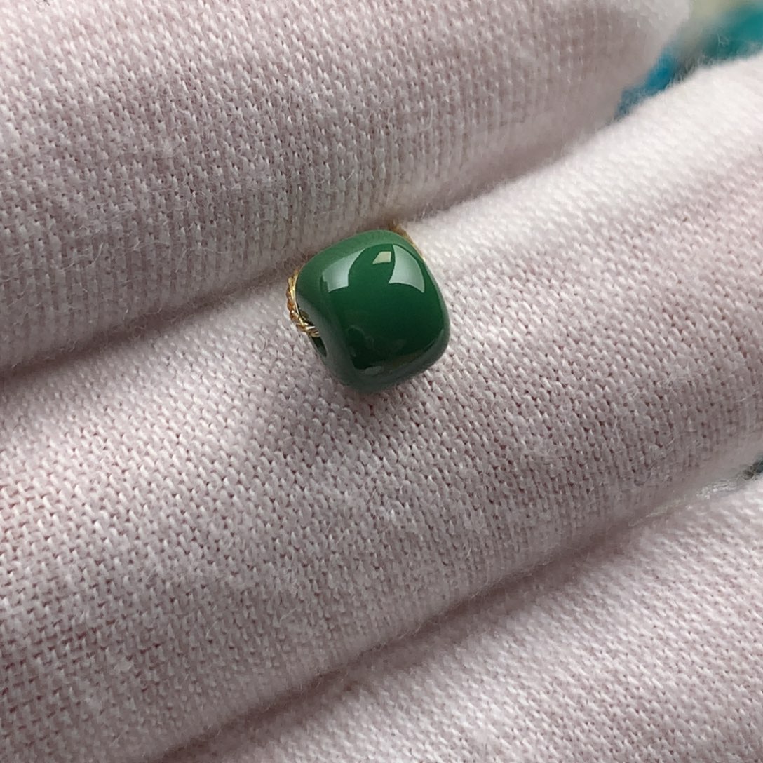 绿松石未镶嵌发饰6.3mm