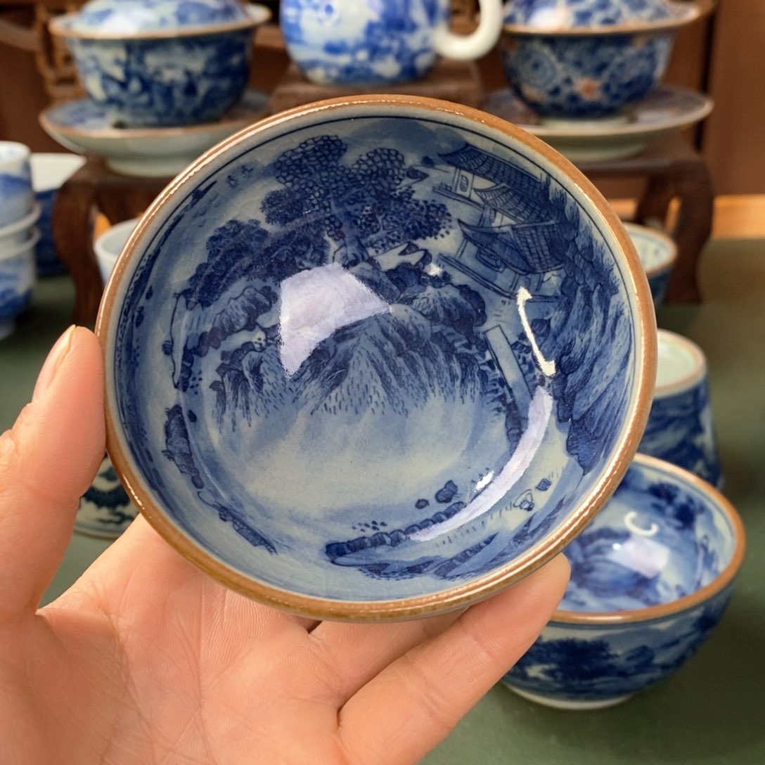 杯景德镇陶瓷手工手绘