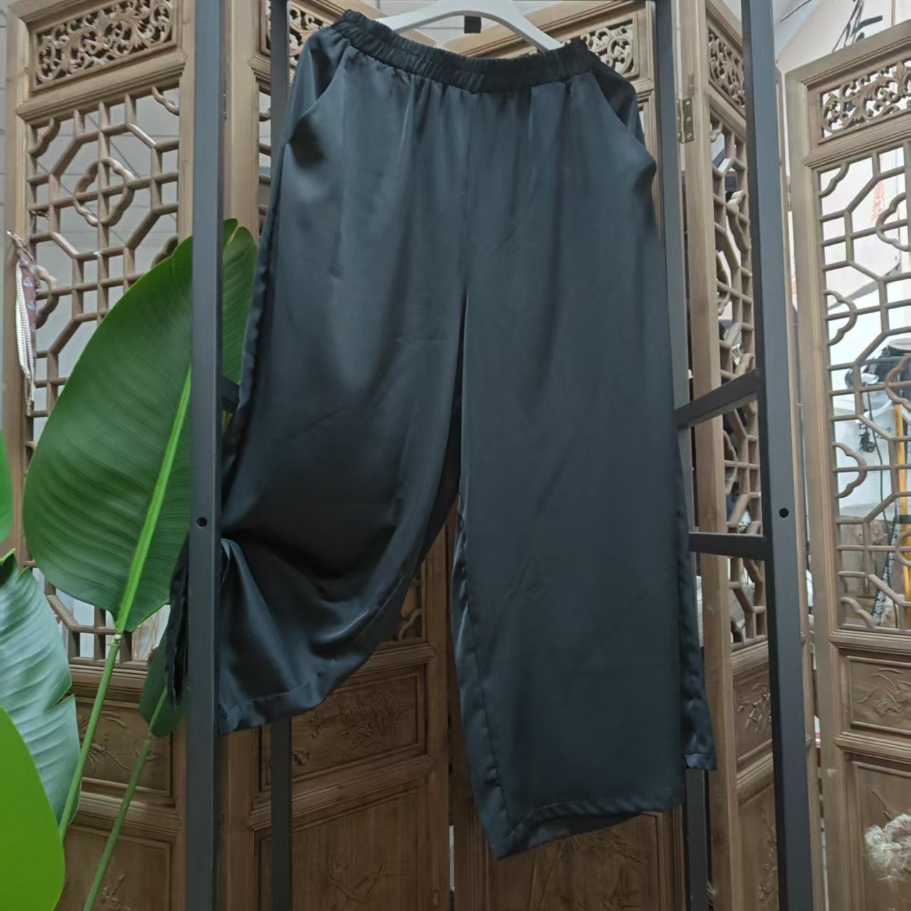 41简约百搭双乔直筒女裤(120斤可穿)默认微瑕无运费险