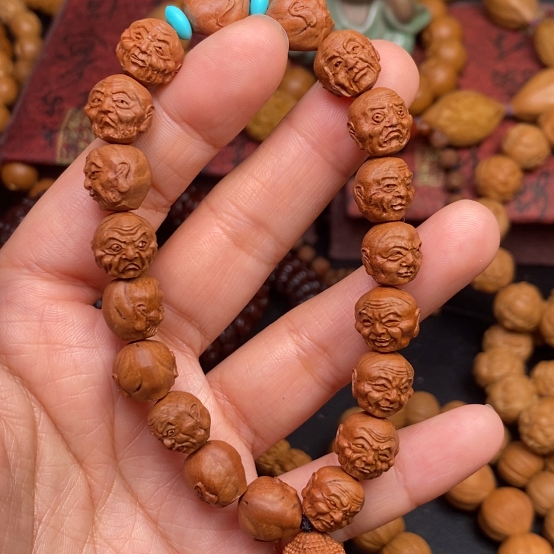 猴头核桃吊坠橄榄核桃