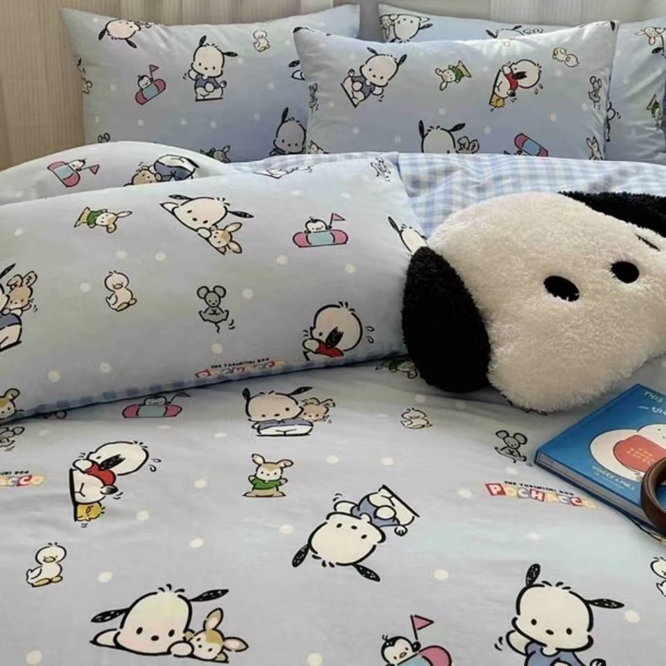 【趣味帕恰狗豆豆被】200*230柔软加厚柔软豆豆被子