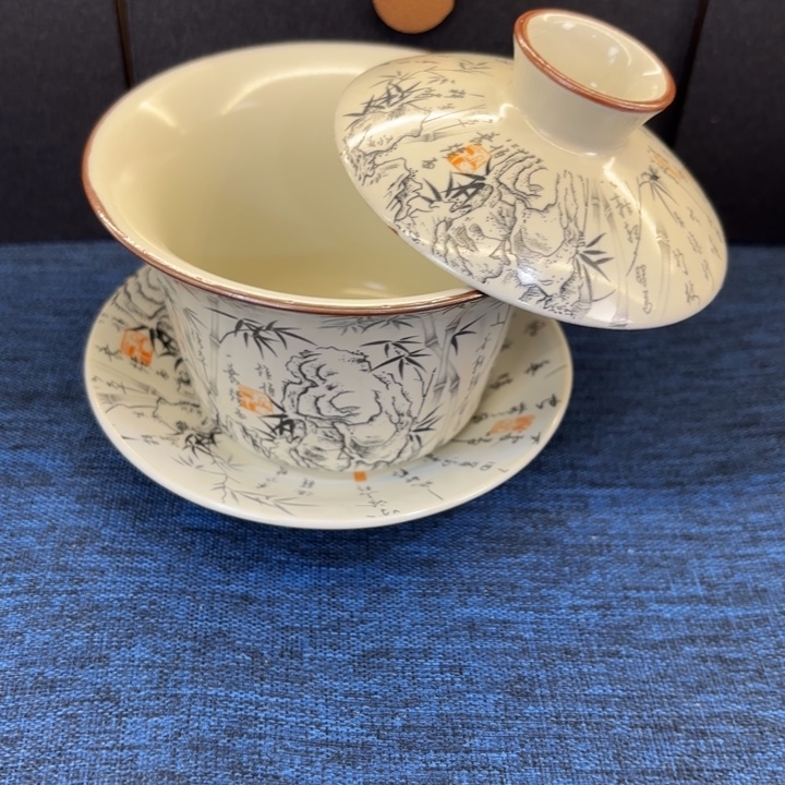 悄悄你家盖碗真好看！!