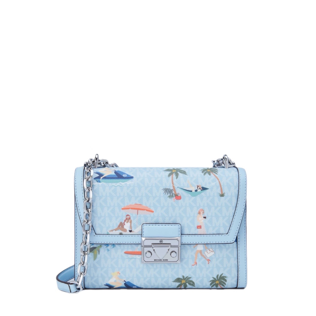 99新 MICHAELKORS/迈克高仕 手提包链条斜挎MK/6414/23*16