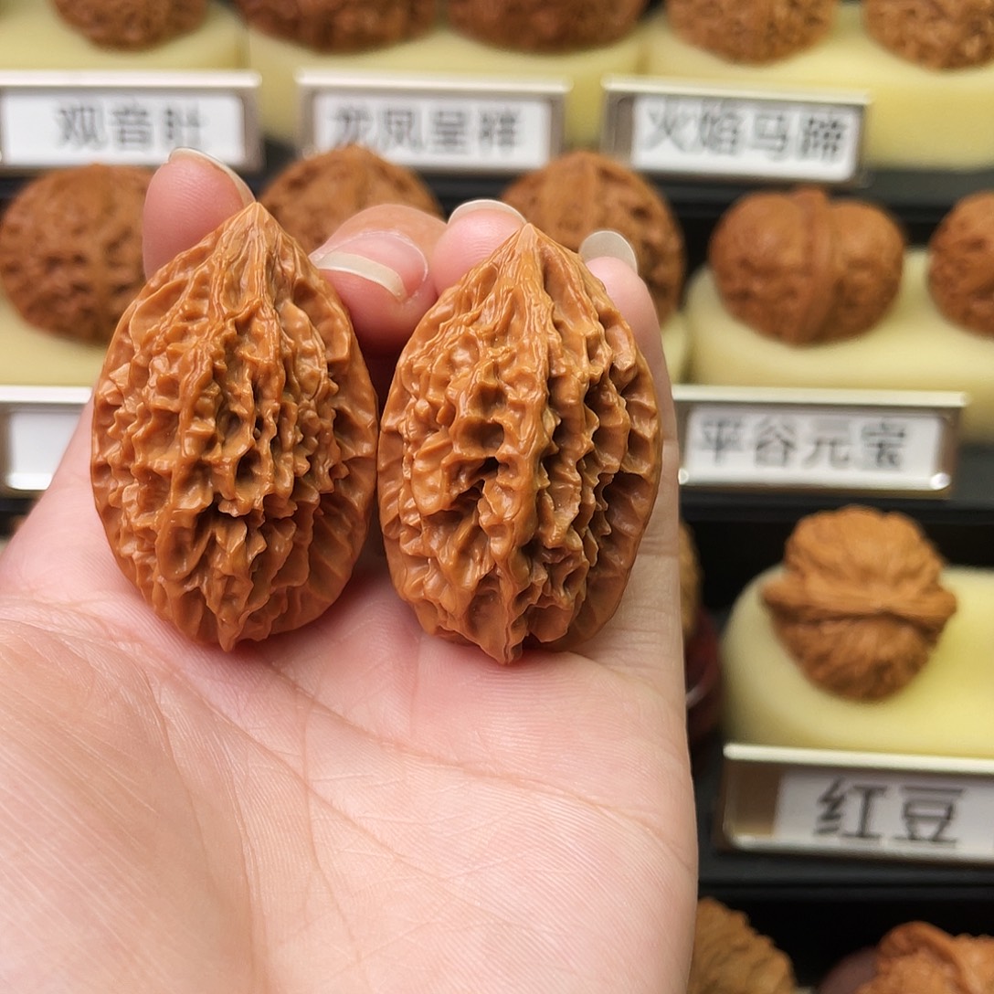 吊坠文玩核桃招财鼠手捻716