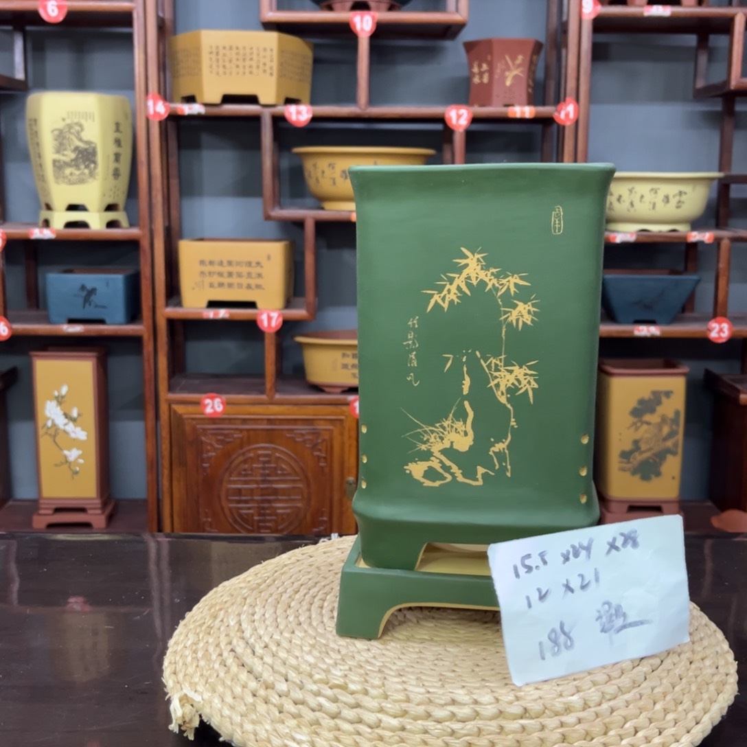 紫砂花盆紫砂花盆