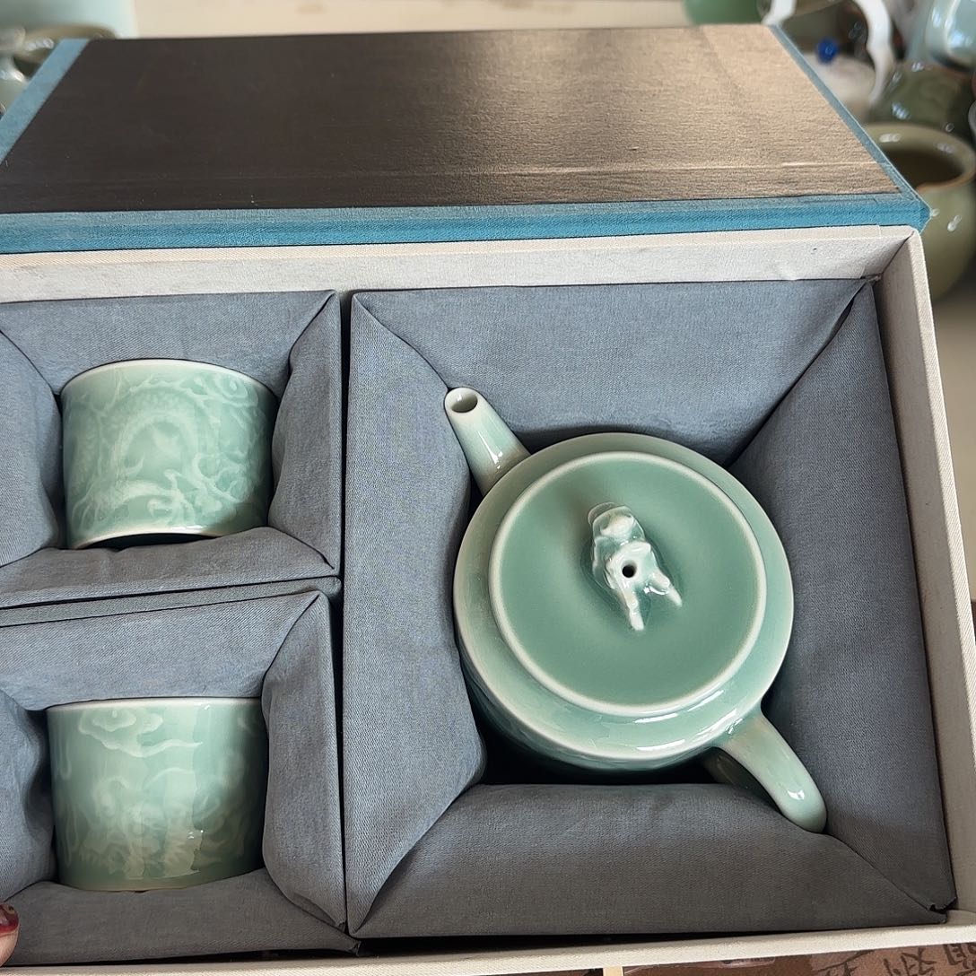 小米茶器龙泉云间青瓷