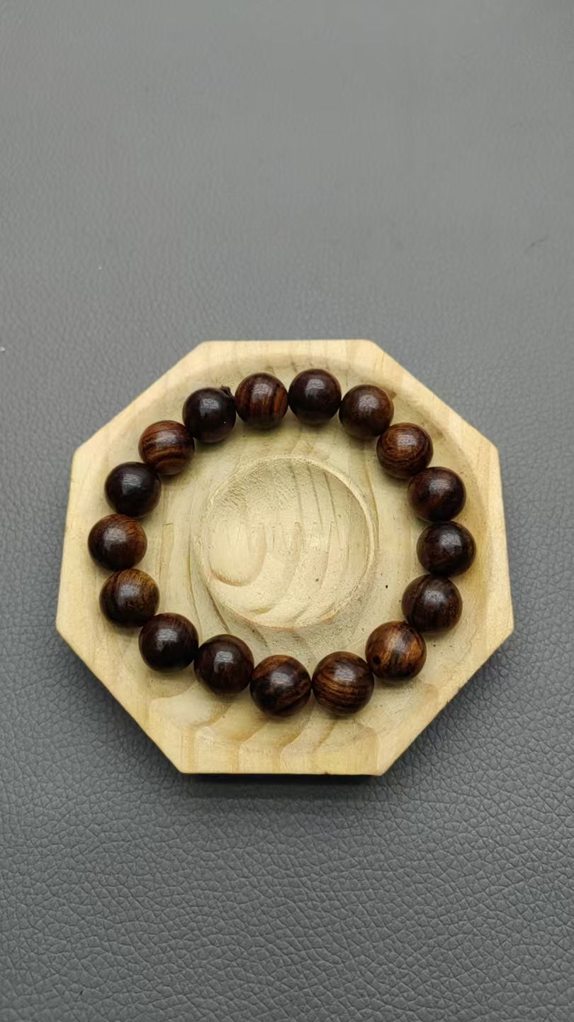 【一木一香缘】文玩文创沉香木串手串多样性发其一B94
