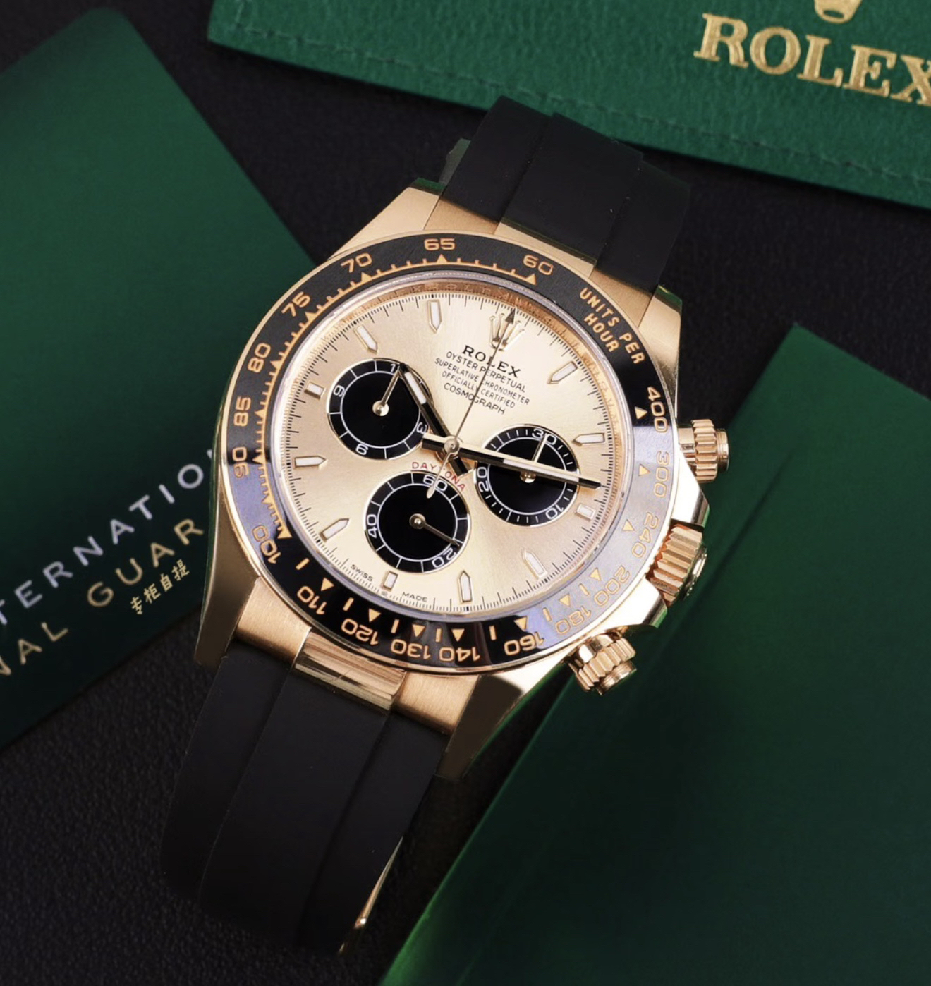 未使用 Rolex/劳力士 126518-0012余文乐 25年1月全新双吊牌