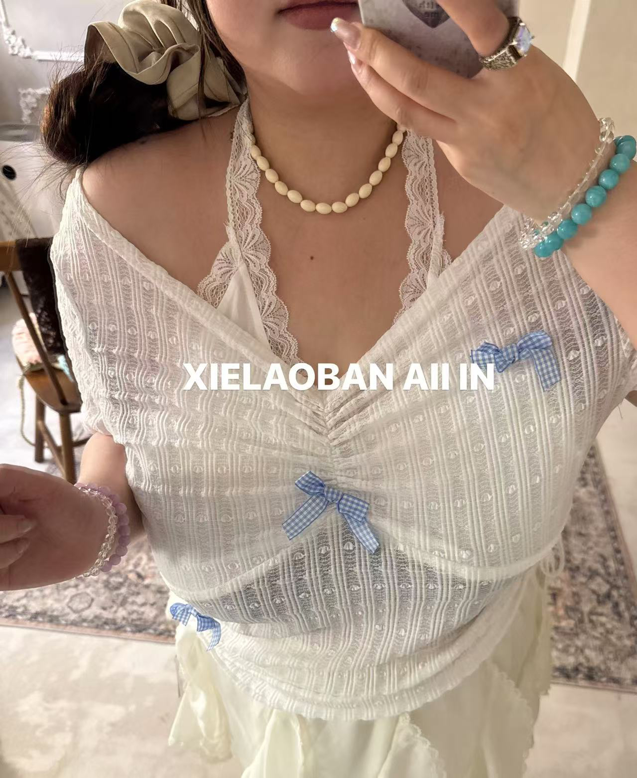 #蟹老板 假两件7635